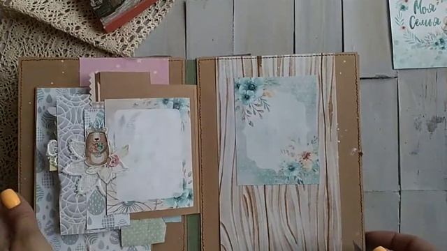 Фотоальбом для девочки свободного заполнения. смотреть онлайн