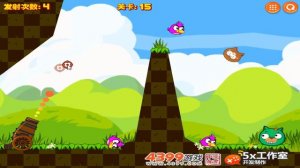 Angry Birds Cannon Birds 4 - CONFRONTATION WITH GIANT BOSSES (P1)