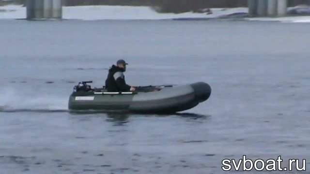 Надувная моторная ПВХ лодка Аквилон СВ300 Аквилон (Aquilon)-Большие мартовские покатушки.20.03.16 смотреть онлайн