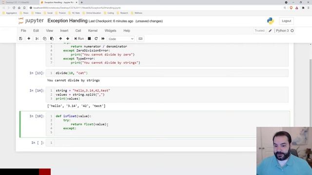 Using Exception Handling to Convert Strings to Floats in Python смотреть онлайн