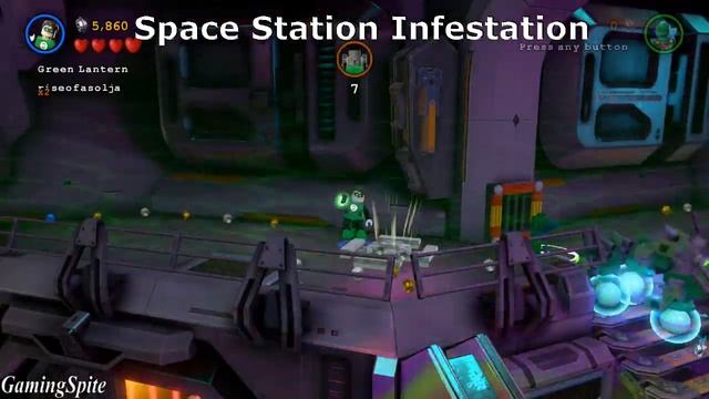Lego Batman 3: Beyond Gotham - Space Station Infestation - How To Save Adam West In Peril смотреть онлайн