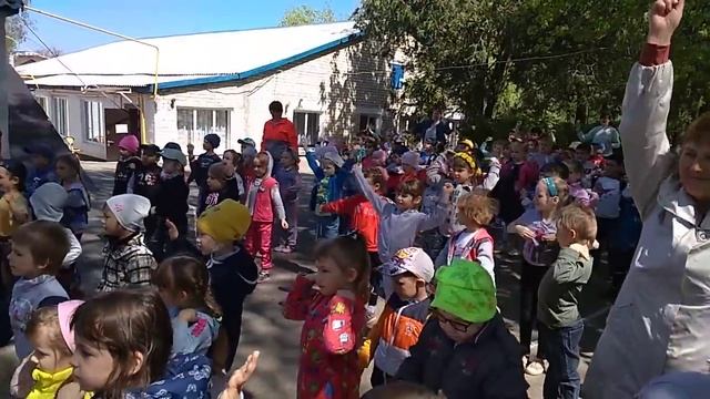 Всероссийская зарядка в МБДОУ "Детский сад 1" смотреть онлайн