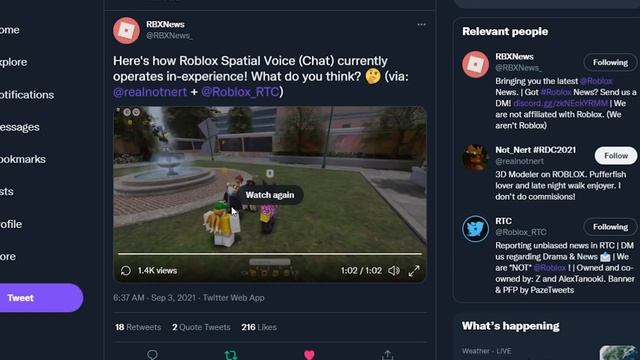 Roblox VOICE CHAT is 13+! (How to Use) смотреть онлайн