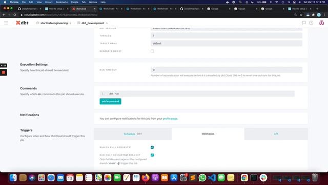 how to setup dbt cloud with snowflake смотреть онлайн