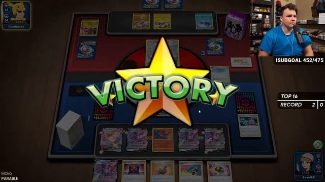 Tournament Run With NEW Path Mew Build - Pokemon TCG Gameplay смотреть онлайн