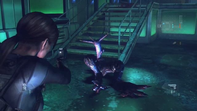 Resident Evil Revelations Gameplay Jill Valentine Is Met With Un Expected Foe смотреть онлайн