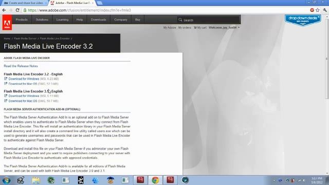 Justin.tv Part 2 if Error 404 getting Adobe Flash Media Live Encorder смотреть онлайн