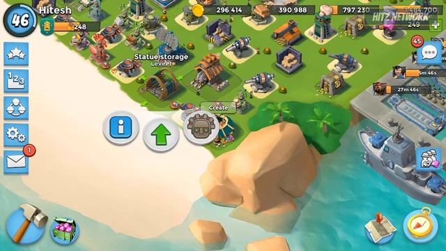 Boom Beach Gameplay - Quad-core 1.3 GHz Cortex-A7 - Mali-400MP2 смотреть онлайн
