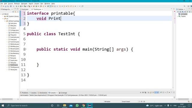 Interface in Java Telugu смотреть онлайн