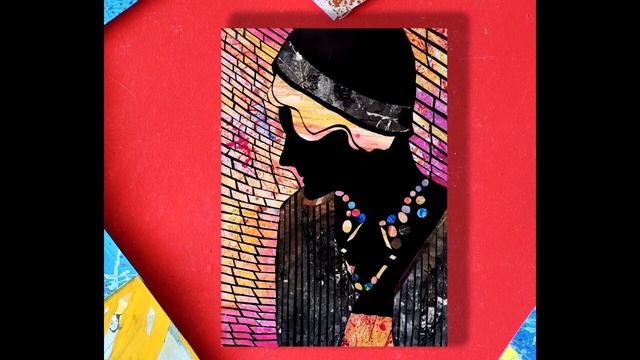 Стилизованный интерьерный портрет "Рената" в стиле мозаика смотреть онлайн