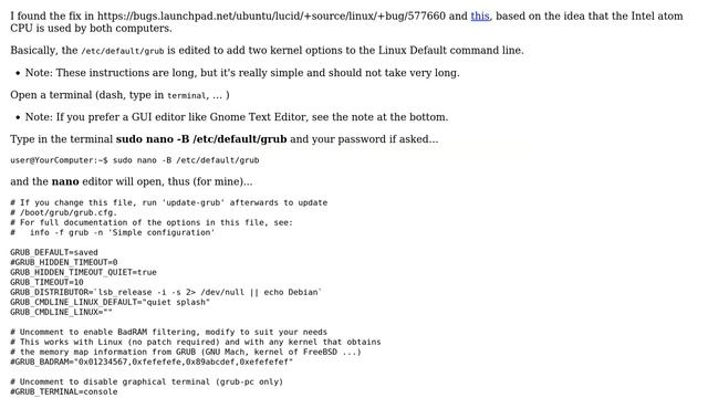 Ubuntu: My Lenovo S12 Laptop (Intel Atom) Is Taking A Very, Very Long Time To Boot. Can I Fix This?