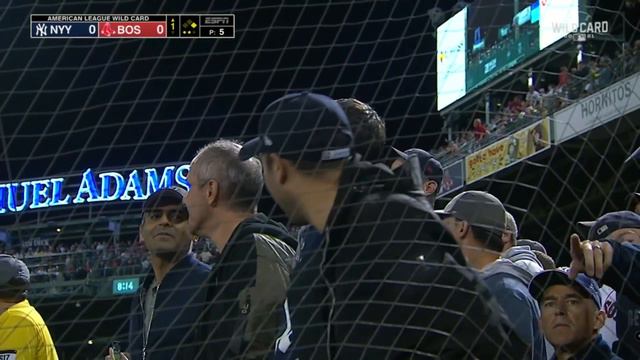 Sterling's HR Call of Stanton's Long Single 10/5/21 in Boston. смотреть онлайн
