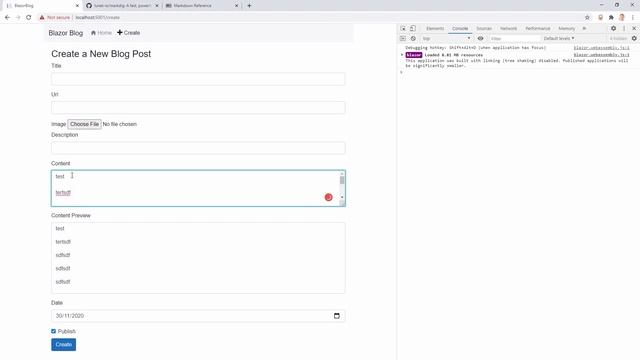 Markdown Editor in a Blazor WebAssembly Application | Blazor Blog Series #9 смотреть онлайн
