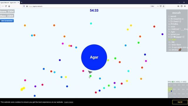 Agario Network Agario Unblocked PVP Server Mozilla Firefox 2020 07 14 19 48 17 смотреть онлайн