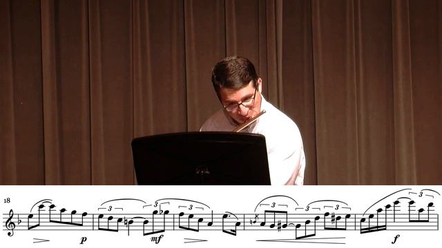 OkMEA 2016-17 All-State Flute Etude - First Round: - Andersen - D Minor смотреть онлайн