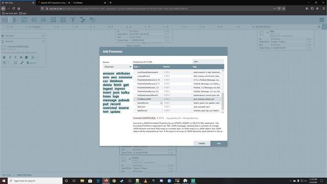 Nifi - Ingest Text File Into Flowfiles And Put Them Into A MySQL Table