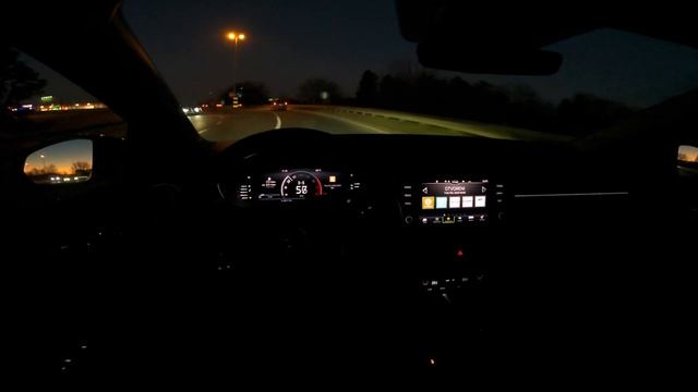 Škoda Fabia Style 2022 - Night POV & FULL Review in 4K | 1.0 TSI 110 HP, 6-speed (consumption) смотреть онлайн