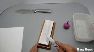 Быстрая ЗАТОЧКА НОЖА на БРУСКЕ |  Хорошие абразивные камни для заточки ножей с Алиэкспресс