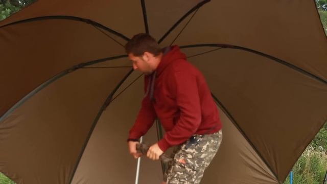 Карпфишинг TV :: Обзор на рыболовный зонт FOX Brolly