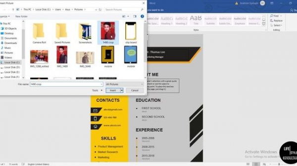 Download 3 Best CV/Resume Microsoft Word File Template | How to Create a CV/RESUME template in Word