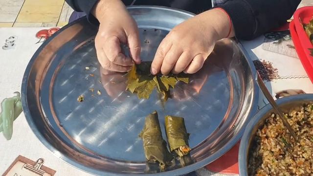 долма с грибами постная,приготовленная в казане#долма#грибы#постнаяеда#пп#зож#