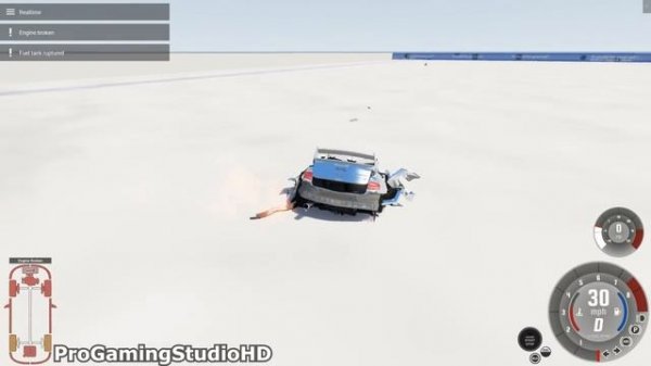 Chained Car Crashes #2 - BeamNG Drive