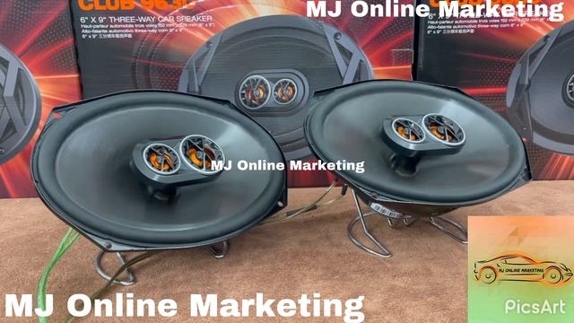 JBL Club Series 9630 6x9 3Way Coaxial Speaker Car Speaker Bass Testing + Sound Clarity смотреть онлайн