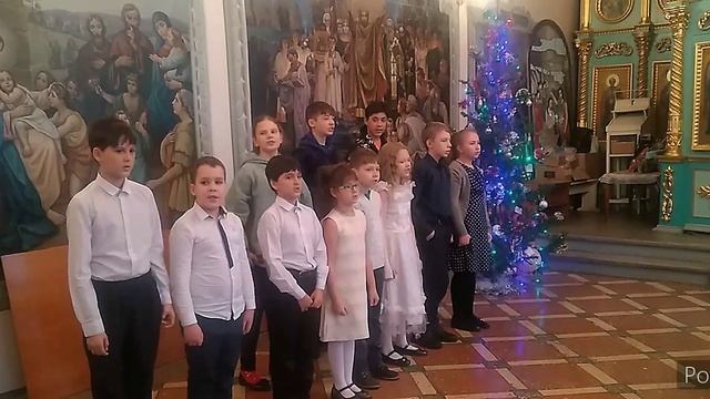 РОЖДЕСТВЕНСКИЕ ПЕСНОПЕНИЯ ДЕТЕЙ ПРИХОДА АРХИСТРАТИГА МИХАИЛА, НОВОКУЗНЕЦК. 07.01.2023 смотреть онлайн