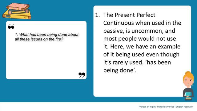 Present Perfect Continuous - Passive Voice смотреть онлайн