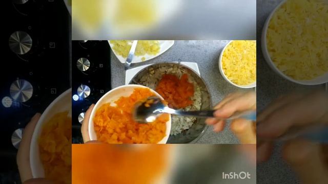Салат "Мимоза",украсит любой стол! смотреть онлайн