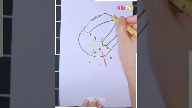 Easy Drawing Tricks for kids with your hand Drawing Ideas For Kids - Step by Step смотреть онлайн