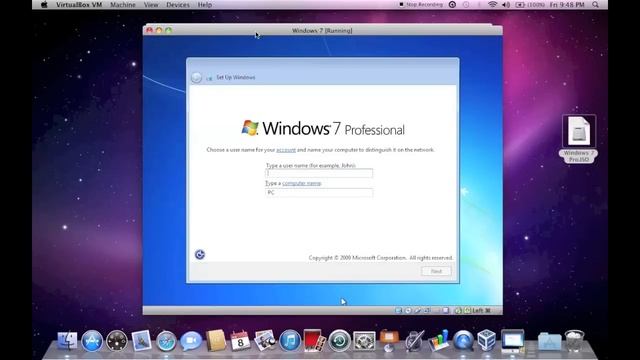 Install Windows 7 in VirtualBox смотреть онлайн