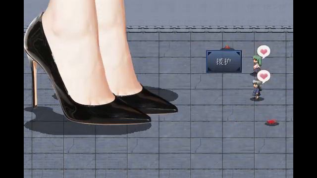 #giantess#shrink High Narue’s High Heels Trample.