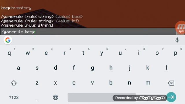 каманда штобы в Майнкрафт пе не выпадали вещи смотреть онлайн