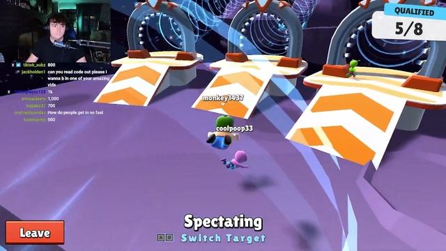 ASTRONAUT VS ALIENS in STUMBLE GUYS смотреть онлайн
