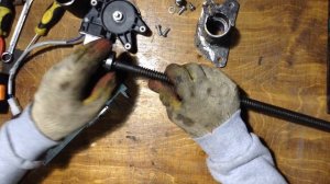 Электропривод (актуатор) своими руками.