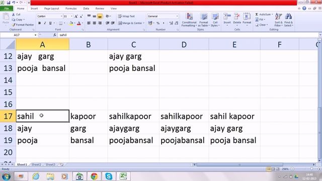 SabWap CoM Free Learn Ms Office 2010 Text Formulas In Excel In Hindi смотреть онлайн