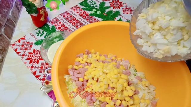 ?Очень вкусный и быстрый салат с пекинской капустой?? смотреть онлайн