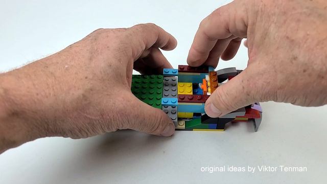 How to build LEGO CLASSIC 10696 GAZ AAA Soviet Truck 1940. DIY. Tutorial. смотреть онлайн