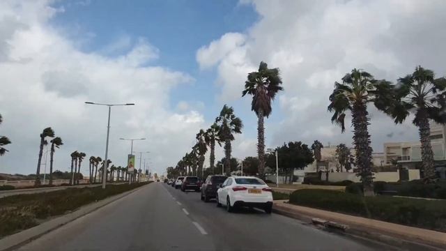 Я живу в Израиле/אני גרה בישראל/Ашдод. Прогулка к морю под дождем. смотреть онлайн