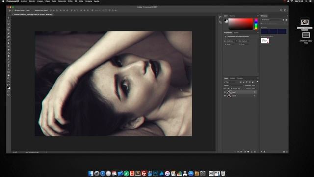 Cómo HACER EFECTO GLITCH VHS ?en PHOTOSHOP en 3 MINUTOS смотреть онлайн