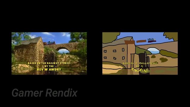 Thomas and Friends intro theme song comparison смотреть онлайн