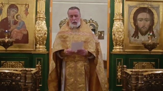 Апостольское чтение, 22-я неделя по Пятидесятнице смотреть онлайн