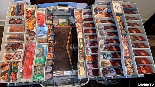 Небольшой предновогодний обзор игры Gloomhaven. смотреть онлайн