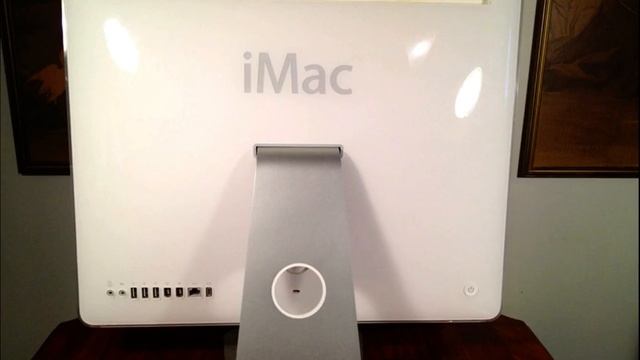 Apple iMac G5 20" OS X 10.5 Leopard 2.1 GHz 250 GB HD смотреть онлайн