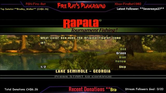 Rapala Tournament Fishing смотреть онлайн