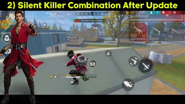BEST CHARACTER COMBINATION IN FREE FIRE AFTER UPDATE | CS RANK BEST CHARACTER COMBINATION |season 3 смотреть онлайн