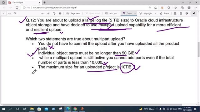 OCI Architect 2021 Associate| 1Z0-1072-21 | Oracle Cloud Architect Associate Exam Questions : Part- смотреть онлайн
