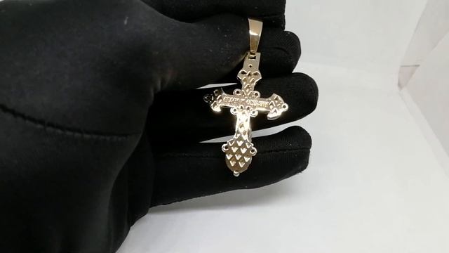 Крест Cartier желтое золото смотреть онлайн