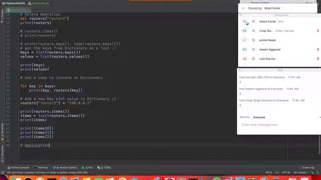 Python for Network Engineers - Dictionary in Python смотреть онлайн
